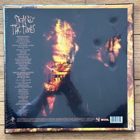 Prince / Sign o the Times. Sealed Four Vinyl LP Box Set.